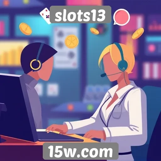 Atendimento ao cliente no slots13